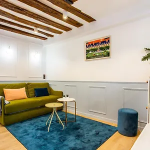  Apartment Charming - 1br-4p - Le Marais France